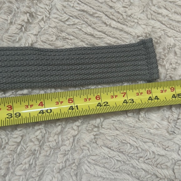 Grey canvas belt Size Small/Med See pics for measurements - 31”-34" Waist, New - Picture 14 of 16